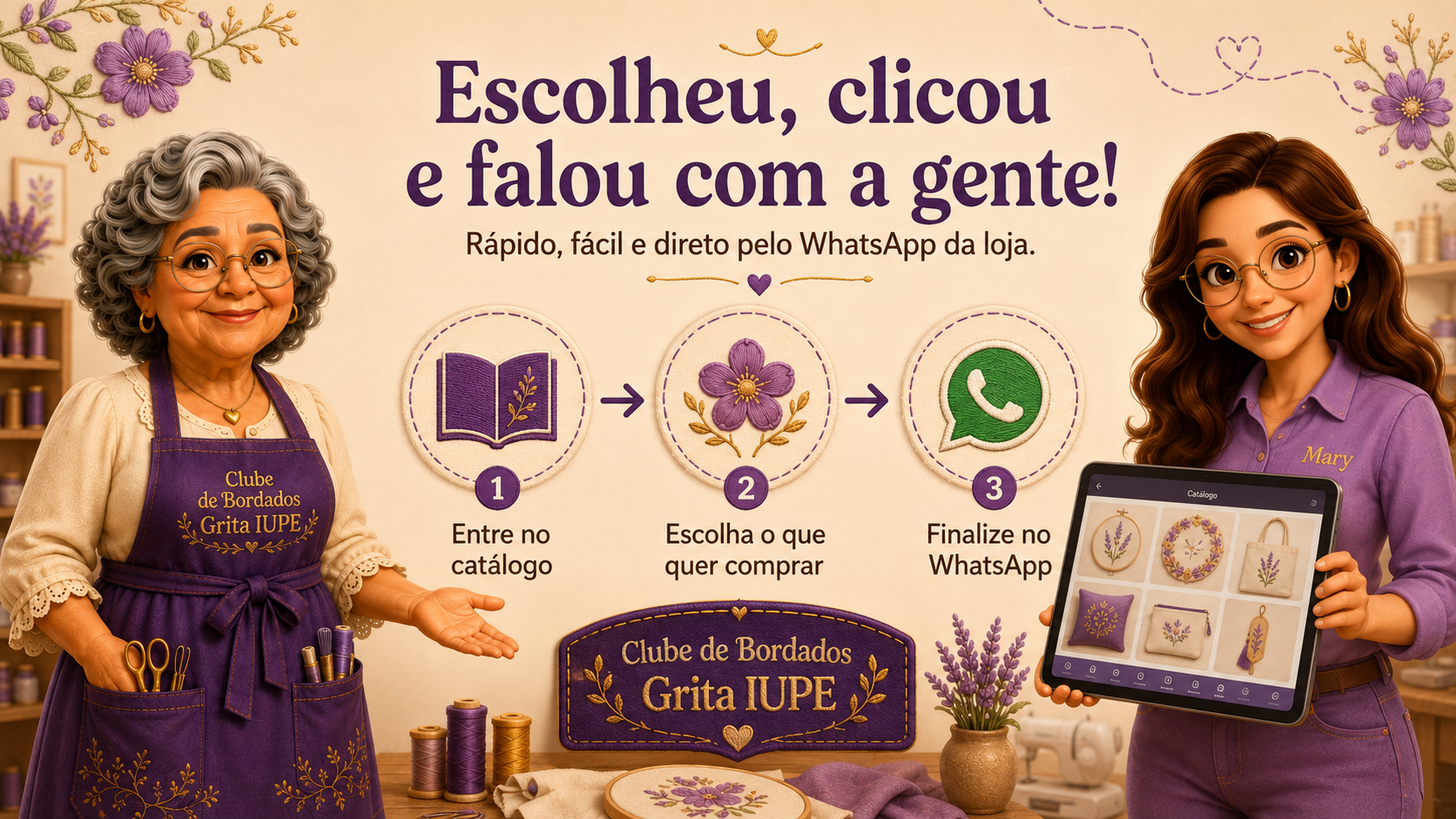 Demonstração da Loja das Marys